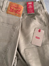 Levi's李維斯男士565寬松直筒工裝美式復古簡(jiǎn)約通勤時(shí)尚休閑褲 卡其色 32 (32) 曬單實(shí)拍圖