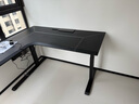 淇慕佳馬鞍皮電腦書(shū)桌超大轉角L型電動(dòng)升降桌站立式辦公雙人桌 S12 左轉角升降桌馬安皮黑色加厚25mm 140*110升級V9雙電機 曬單實(shí)拍圖