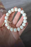 猛犸牙手串老型桶珠蘋(píng)果珠圓珠原色滿(mǎn)紋冰料果凍料男女手鏈 精品猛犸老型桶珠9*10mm 【21?！?曬單實(shí)拍圖