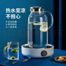 炊大皇 冷水壺大容量夏日解暑冷水壺 耐熱防爆玻璃杯水果茶壺2.5L 曬單實拍圖