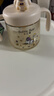 布比熊 BUBBLE BEAR兒童牛奶杯1-6歲寶寶奶瓶直飲吸管水杯便攜防摔防漏喝水杯 宇航員公仔牛奶杯 330ml 曬單實(shí)拍圖