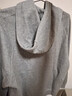 秋水伊人時(shí)尚簡(jiǎn)約純色寬松外套2026春季新款女慵懶休閑風(fēng)連帽衛衣拉鏈上衣 灰色 L 曬單實(shí)拍圖