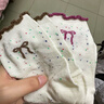 襪子女中筒襪木耳邊蝴蝶結點(diǎn)子紗襪子ins可愛(ài)小狗女士百搭堆堆襪 隨機發(fā) 2雙 曬單實(shí)拍圖