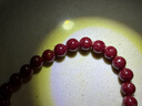 峨眉山收藏級全透晶體朱砂手串正品馬年本命男女款生日新年禮物 曬單實(shí)拍圖