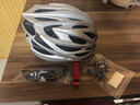 西騎者（WestBiking）自行車(chē)騎行頭盔男女通用輕量透氣一體成型防護安全帽單車(chē)騎行裝備 鈦色【龍骨升級款】 曬單實(shí)拍圖