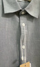 海瀾之家（HLA）長(cháng)袖襯衫男輕商務(wù)經(jīng)典牛津紡襯衣男秋季 藍灰花紋86 M 175/92A 推薦137~148斤 曬單實(shí)拍圖