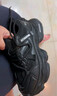 回力官方女鞋老爹鞋女2025秋冬季新款舒適厚底鞋子女 黑色 38 曬單實(shí)拍圖