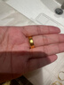 夢(mèng)金園黃金戒指 古法足金泥鰍背素圈可調節指環(huán)男女同款戒 生日禮物 約8.50g-面寬約6mm-克重多退少補 曬單實(shí)拍圖