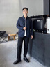 名郎品牌夾克男2026春秋季中年男士翻領(lǐng)外套商務(wù)休閑爸爸裝男裝上衣服 深藍色 【專(zhuān)柜直發(fā)】 M 90-110斤 曬單實(shí)拍圖