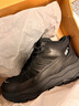 安踏探山大棉鞋男鞋運動(dòng)鞋冬季保暖加絨戶(hù)外加厚全革面高幫休閑鞋子 曬單實(shí)拍圖