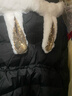 迪士尼新秋款冬季女童中國風(fēng)加厚連帽90中長(cháng)款白鴨絨羽絨衣服外套 452黑色 90白鴨絨 150 充絨量約143g 曬單實(shí)拍圖