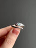 芯奢逆愛(ài)小醋包同款蛇戒指小靈蛇尾戒開(kāi)口戒可調節平替指環(huán)本命年蛇年 銀色蛇形款開(kāi)口戒逆愛(ài)同款 曬單實(shí)拍圖