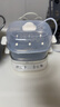 小熊（Bear）智能預約定時(shí)蒸蛋器蒸煮一體機 煮蛋器304不銹鋼蒸盤(pán)小型蒸鍋迷你保溫早餐機神器ZDQ-E12H3 曬單實(shí)拍圖
