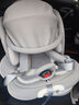工匠伯伯兒童安全座椅汽車(chē)用0-12歲i-Size認證嬰兒寶寶車(chē)載通風(fēng)加熱 【新國標】Luna MAX 智能款 摩登灰（一體折疊支撐腿） 曬單實(shí)拍圖