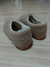YI DOU老北京布鞋女士棉拖鞋全包跟秋冬加絨居家防滑月子鞋室內外保暖鞋 咖色 (偏小一碼） 38 曬單實(shí)拍圖