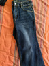 哈吉斯（HAZZYS）女裝 女士【PHIZ系列】潮流休閑直筒水洗牛仔褲女 曬單實(shí)拍圖