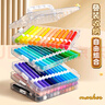 真彩（TRUECOLOR）48色軟頭丙烯馬克筆兒童可水洗小學(xué)生美術(shù)專(zhuān)用水彩筆不透色可疊色幼兒園畫(huà)筆繪畫(huà)彩色筆炳稀0628 曬單實(shí)拍圖