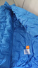雪中飛【集合】?jì)和鸾q服羽絨馬甲男中大童裝輕薄羽絨外套女童冬季背心 湖藍色 170 曬單實(shí)拍圖