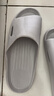踩屎感涼拖鞋女輕便簡(jiǎn)約浴室洗澡防滑情侶居家用室內男士拖鞋外穿 灰色 44/45 曬單實(shí)拍圖