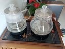 萬(wàn)利達全自動(dòng)上水玻璃燒水壺嵌入式通用茶桌一體一整套電動(dòng)茶具電茶爐具 1.8L 20x37黑色玻璃全自動(dòng)底部煮茶 曬單實(shí)拍圖