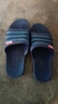 回力拖鞋男女款防滑涼拖居家浴室戶(hù)外穿沙灘厚底耐磨HL3523-1蘭色43碼 曬單實(shí)拍圖