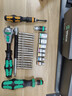 維拉（WERA）進(jìn)口棘輪扳手套裝8100德國汽修工具中大小飛快速扳手套筒便攜套裝 1/4小飛【萬(wàn)向棘輪26件】KKSpeed 曬單實(shí)拍圖