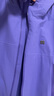 KOLON SPORT/可隆2L防水夾克 男女同款透濕耐磨寬松沖鋒衣2級 LHJK5WTT27-VI 紫羅蘭色 M 170/92A 曬單實(shí)拍圖