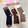 浪莎襪子女款秋冬季100%純棉中筒襪全棉抗菌防臭休閑長(cháng)筒女士襪子 【100%純棉女襪】 6雙 均碼 曬單實(shí)拍圖