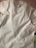 伊芙麗（eifini）【安心品質(zhì)】蔣欣代言索羅納面料簡(jiǎn)約基礎款圓領(lǐng)T恤女百搭短袖 本白色 L 115-125斤 曬單實(shí)拍圖