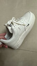 耐克NIKE女休閑板鞋空軍一號 AIR FORCE 1 運動(dòng)鞋HF1058-133白色 37.5 曬單實(shí)拍圖