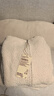 無(wú)印良品（MUJI）女式 發(fā)熱毛毛紗家居連帽開(kāi)衫 女士睡衣上衣 米色 S-M 曬單實(shí)拍圖