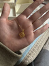 中國黃金足金四葉草手鏈女款幸運草轉運珠手繩飾品情人節生日禮物送女友 今/次日達*四葉草手鏈【紅繩】約0.2g 曬單實(shí)拍圖
