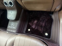 跡路者奔馳E300L E260L GLC300L C260L GLE350 S400LS450專(zhuān)用全包圍腳墊 真皮腳墊+星空毯【咖啡色】 曬單實(shí)拍圖
