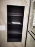 桑普志歐不銹鋼壁龕柜金屬衛生間內嵌壁龕嵌入式成品浴室隔板廁所定制電視 別墅款三層雅黑（900*280mm） 曬單實(shí)拍圖