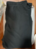 英氏（YEEHOO）孕婦褲子秋款無(wú)托腹窄版闊腿褲高克重西裝褲顯瘦直筒褲黑色M 曬單實(shí)拍圖