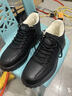 卡帝樂(lè )鱷魚(yú)棉鞋男士真皮羊毛冬季新款加絨保暖高幫棉靴雪地靴防滑防水爸爸鞋 XQ-81299黑色 42 標準皮鞋碼數 曬單實(shí)拍圖