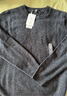 優(yōu)衣庫女裝羊絨圓領(lǐng)針織衫/長(cháng)袖毛衣毛衫25秋冬新款479160 08 深灰色 M /160/84A 曬單實(shí)拍圖