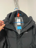 鴨鴨（YAYA）王一博同款冰殼系列戶(hù)外極寒羽絨服男士新款長(cháng)款情侶加厚女外套 青光黑色【現貨速發(fā)】 L /175 曬單實(shí)拍圖