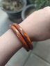 古院奇檀天然桃木女士手鐲肥城泰山老料古樸木質(zhì)古風(fēng)桃木女士手鐲福佑吉祥 桃木手鐲（粗8mm） 桃木手鐲（圈口內徑58） 曬單實(shí)拍圖