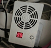德力西電氣智能風(fēng)扇模塊信息箱弱電箱路由器光貓散熱 溫度可控帶顯示 曬單實(shí)拍圖