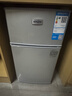 日普（RIPU）小冰箱迷你小型雙門(mén)家用一級能效宿舍出租房辦公室節能省電冷藏冷凍電冰箱 【年銷(xiāo)百萬(wàn)】48升銀色【3天不到1度電】 曬單實(shí)拍圖