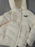 彪馬新款兒童羽絨服連帽 奶白10501 150  曬單實(shí)拍圖