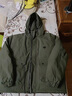 JEEP SPIRIT特大碼外套男裝秋冬季300斤胖子加肥加大防風(fēng)防水工裝夾克沖鋒衣 軍綠色【加棉加厚】 5XL (215-235)斤 曬單實(shí)拍圖