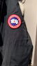 加拿大鵝（Canada Goose）Chilliwack 男士飛行員夾克戶(hù)外派克大衣大鵝羽絨服 7999M 61 黑色 M 曬單實(shí)拍圖