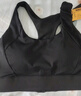 361°運動(dòng)內衣防震高強度跑步大碼瑜伽文胸健身服防下垂運動(dòng)背心女 時(shí)尚黑 【固定一體杯塞杯隨機】 M 曬單實(shí)拍圖