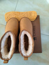 駱駝（CAMEL）冬季女靴經(jīng)典加絨保暖加厚休閑雪地靴 L23W275157駝色 37 曬單實(shí)拍圖