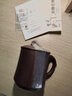 金鑲玉 紫砂杯匠人手工茶杯宜興原礦喝泡茶辦公杯送禮品如意杯420ml 曬單實(shí)拍圖