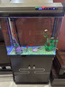 松寶魚(yú)缸水族箱客廳家用落地玻璃大中小型金魚(yú)缸懶人生態(tài)免換水帶柜子 60CM魚(yú)缸(不含顯示屏)+造景+木柜 曬單實(shí)拍圖