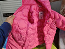 特步（XTEP）兒童【云朵系列】羽絨服秋季男女童小中大童輕盈柔軟溫暖舒適外套 粉玫紅-絨子含量85% 140 充絨量55g 曬單實(shí)拍圖