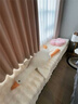 梓晨兔毛絨飄窗墊窗臺墊輕奢高級感飄窗坐墊2025新款陽(yáng)臺墊子飄窗坐墊 泡泡暖絨-米白【加厚不掉毛】 70X180cm 曬單實(shí)拍圖